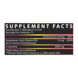 Liquid L-Carnitine 3000 - 465 мл маракуйя та гуава