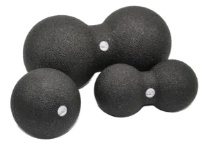Набір масажних м'ячиків PowerPlay 4007 EPP Massage Ball чорні (3 шт.)