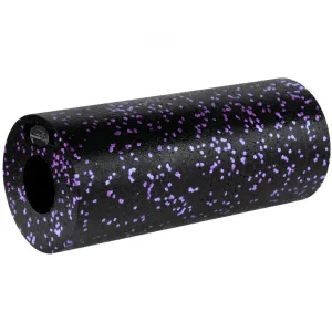 Масажний ролик роллер гладкий PowerPlay PP-4348 2 in 1-EPP Foam Roller Чорно/Фіолетовий 33x14 см.