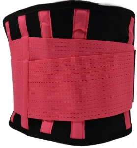 Пояс компресійний MadMax MFA-277 Slimming belt Black/rubine red L
