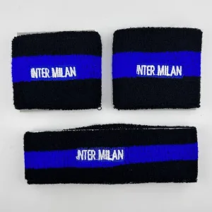Набір напульсник та пов'язка на голову Inter Milan