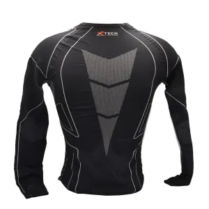 Термокофта лонгслів X TECH Maglia Race 3 Munica Lunga giroc Nero S/M чорна