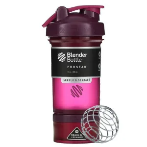 Шейкер спортивний BlenderBottle ProStak 650 мл з 2 ма контейнерами сливовий