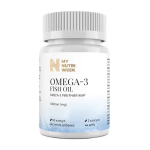 Omega-3 Fish Oil 1000 мг - 60 капсул