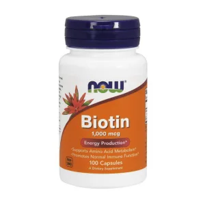 Biotin 1,000 мкг - 100 капсул