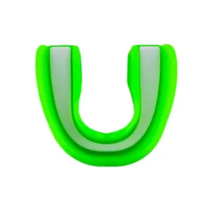 Капа доросла одностороння у футлярі зелений-білий