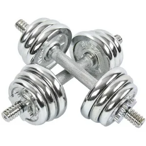 Гантелі розбірні хромовані 2 шт по 7,5 кг