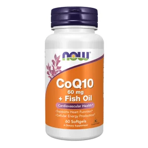 CoQ10 60 мг + Fish Oil - 60 софтгель