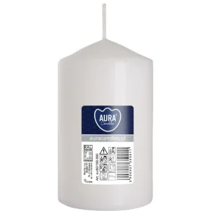 Свічка столова циліндр Bispol sw60/100 090 Білий