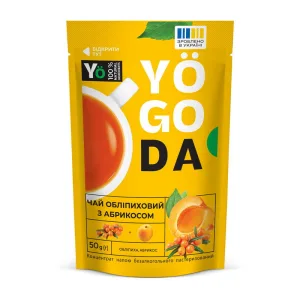 Yogoda Tea - 50 г обліпиха абрикос