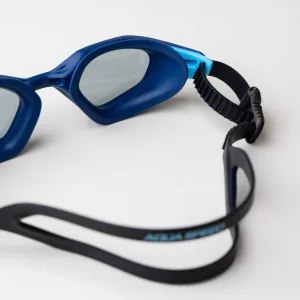 Окуляри для плавання Aqua Speed ​​CYCLONE 61433 синій, чорний, бірюзовий універсальний OFSM 714-10 (оригінал)