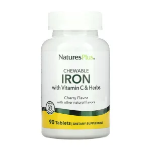 Iron 27 мг with Vitamin C Herbs - 90 таблеток