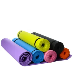 Килимок для фітнесу та йоги EVA 6 мм GEVA-6 рожевий