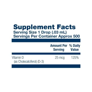 Vitamin D-3 25 мкг - 14,8 мл