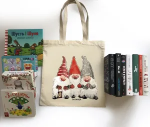 Екошопер BookOpt BK4023 гномики бежевий