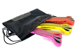 Набір двошарових резинок для підтягування EasyFit Premium 7-45 кг (3 шт)