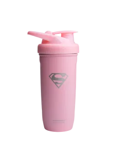 Шейкер спортивний SmartShake Reforce 900 мл Supergirl Pink
