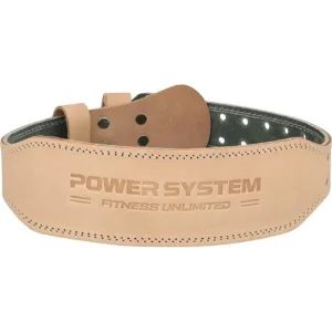 Пояс для важкої атлетики Power System PS-3000 Power Natural шкіряний - L