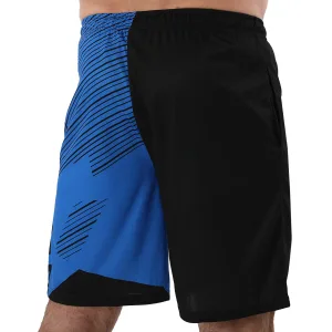 Костюм компресійний чоловічий рашгард лонгслів штани та шорти Domino чорний-синій TC210-KC210-3-CK210-4 - M