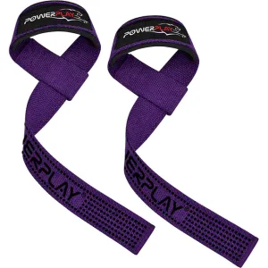 Лямки для тяги PowerPlay 7064 Lifting Gym Straps фіолетові