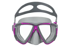 Маска для плавання BESTWAY 14+ 22052 сіро-червоний