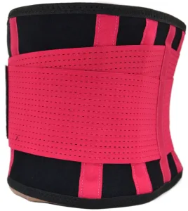 Пояс компресійний MadMax MFA-277 Slimming belt Black/rubine red L
