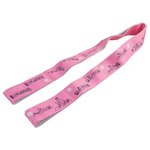 Стрічка для розтяжки еластичний еспандер Сірий