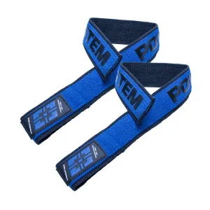 Лямки для тяги Power System PS-3401 Lifting Straps Duplex чорний/синій