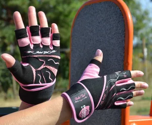 Рукавички для фітнесу Power System PS-2720 Rebel Girl жіночі Pink - S