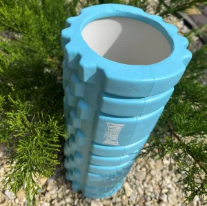 Масажний ролик (роллер) PowerPlay 4025 Massage Roller синій 33x14 см