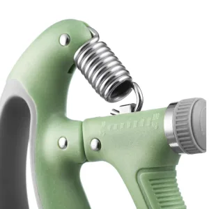 Еспандер кистьовий з лічильником PowerPlay PP-4403 з регульованим навантаженням 10-100 кг. зелений