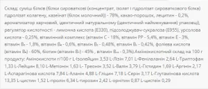 Whey Protein MIX - 1 кг шоколадний кокос