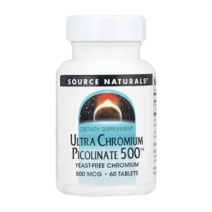 Ultra Chromium Picolinate 500™ 500 мкг - 60 таблеток