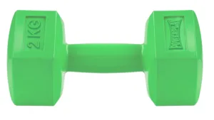 Гантель композитна PowerPlay 4124 Hercules - 2 кг. Зелена 1 шт.