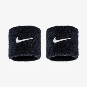 Напульсники Nike Swoosh Wristbands 2 PK Чорні (Оригінал) N.101.2405.010.OS