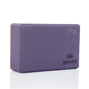 Блок для йоги 180 г 23×15х7,5 см - бузковий