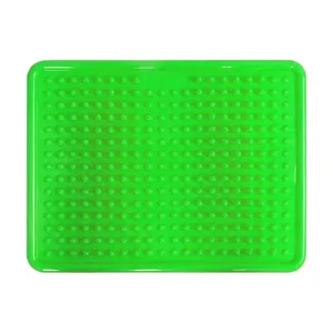 EasyFit Acupoint Orthopedic Foot Massage Mat with Spikes Green