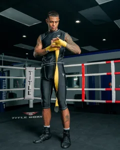 Бинти для боксу TITLE Boxing Mexican Style 180" Gold (4,5 м.)