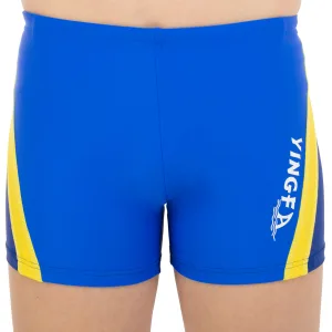 Плавки боксери для хлопчиків для плавання YINGFA вік 4-16 років блакитний - 4