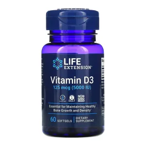 Vitamin D3 125 мкг (5000 IU) - 60 софтгель