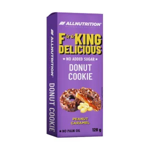 FitKing Delicious Donut Cookie - 128 г арахіс-карамель