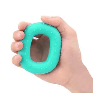 Еспандер кистьовий силіконовий PowerPlay PP-4337 Hand Grip Medium 20 кг. зелений