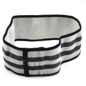 Тканева гумка для фітнесу та спорту PowerPlay 4111 Hip Band S Heavy сіра (d_64cm)