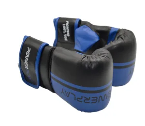 Снарядні рукавиці PowerPlay 3025 чорно сині - S