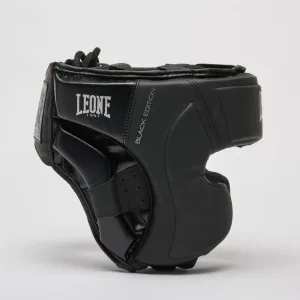 Боксерський шолом Leone CS435 BLACK Edition M (капа у комплекті)