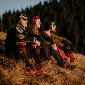 Термокофта лонгслів X TECH Maglia Race 3 Munica Lunga giroc Nero S/M чорна