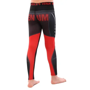 Костюм компресійний дитячий рашгард лонгслів штани та шорти VNM UFC FIGHT WEEK 2XS-L, чорний-червоний 9539B-9639B-V5030 L