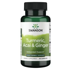 Turmeric Acai Ginger 3-IN-1 - 60 капсул
