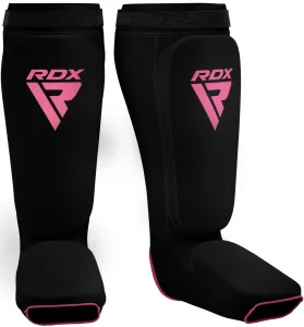 Защита голени и стопы RDX Shin Instep Foam черно-розовая M