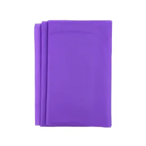 Стрічка еластична для фітнесу та йоги 0.4 мм DOUBLE CUBE Фіолетовий